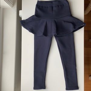 Size 6 Girls Navy Blue Tutu Sweatpants